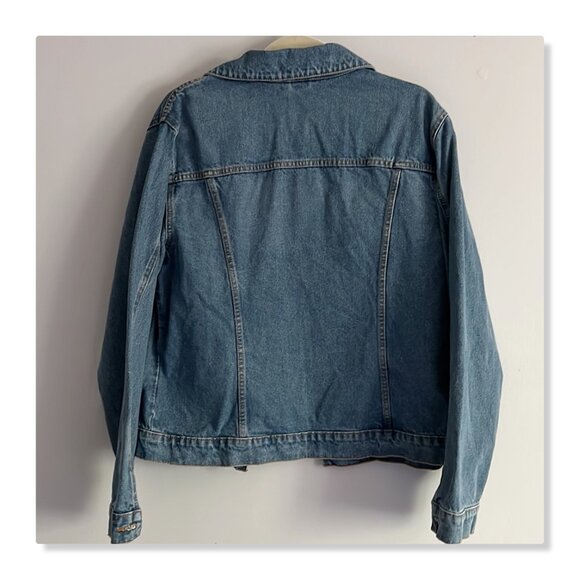 Hudson Jeans Denim Jacket Plus 1X NWT - Picture 4 of 6
